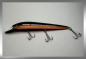 Preview: Nils Master INVINCIBLE DEEP RUNNER Metal Lip Wobbler, Größe: 15 cm, Farbe: 152 Orange-Black-Fish, Gewicht: 35 Gramm, schwimmend mit langsamen Auftrieb